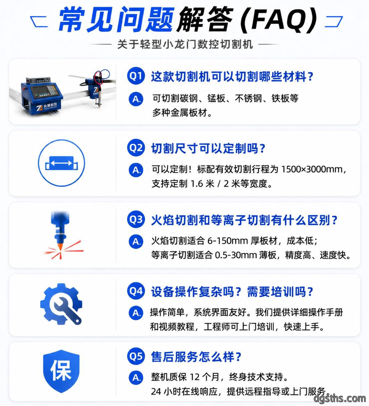 轻型小龙门数控切割机_经济型火焰等离子两用小龙门切割设备厂家 - 苏州兆展数控